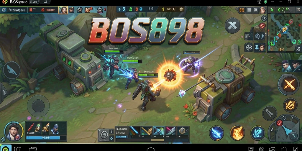 Tampilan gameplay BOS898 yang menantang dan seru.
