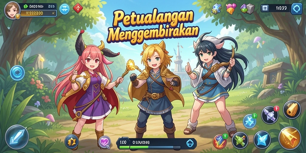 Screenshot DY777 menampilkan aksi seru dari karakter Anime dalam pertarungan.