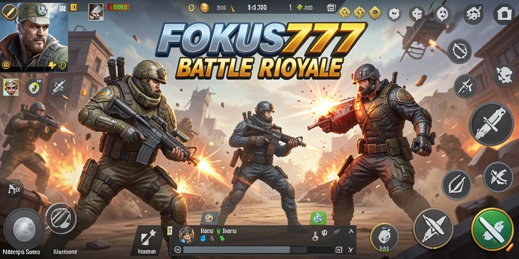 Gameplay seru di FOKUS777 dengan grafis menarik dan pertempuran dinamis.