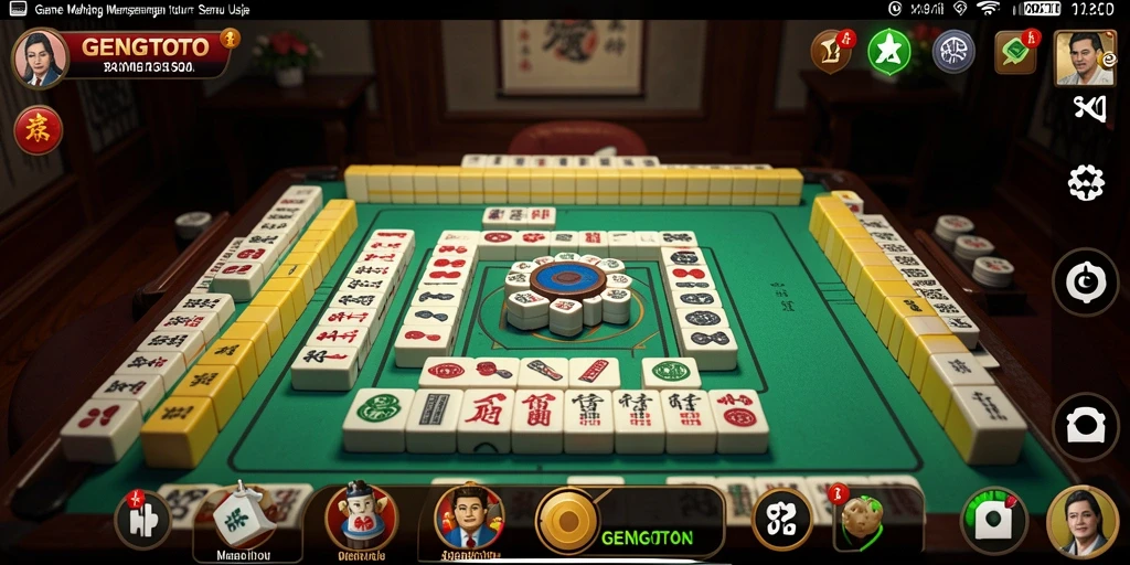 Gameplay GENGTOTO Mahjong yang menarik dan penuh tantangan.