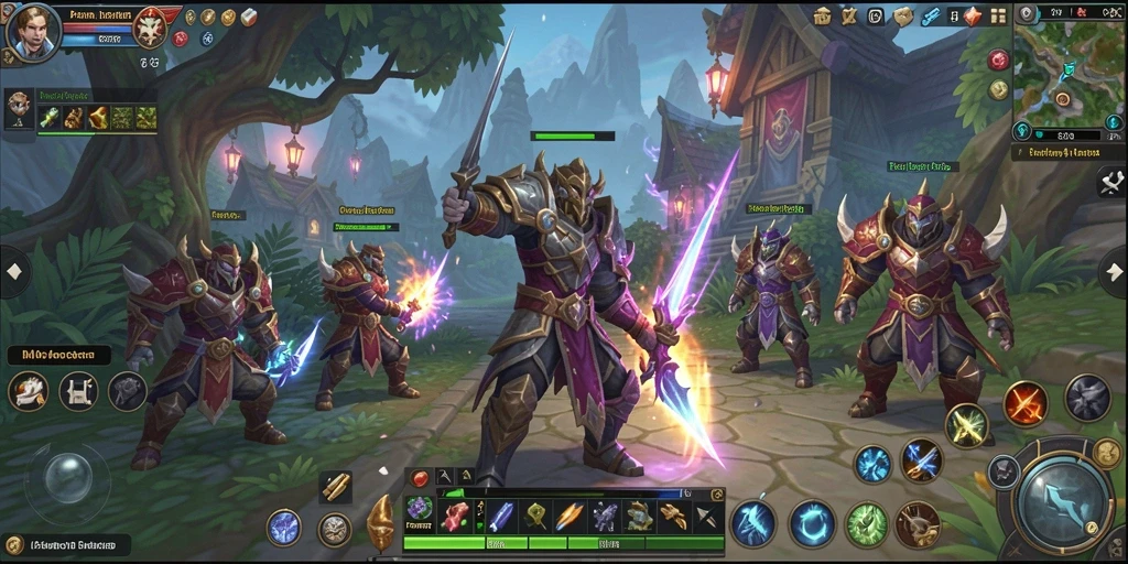 Tangkapan layar gameplay JPS88 menampilkan pertarungan mendebarkan dalam dunia MMORPG.