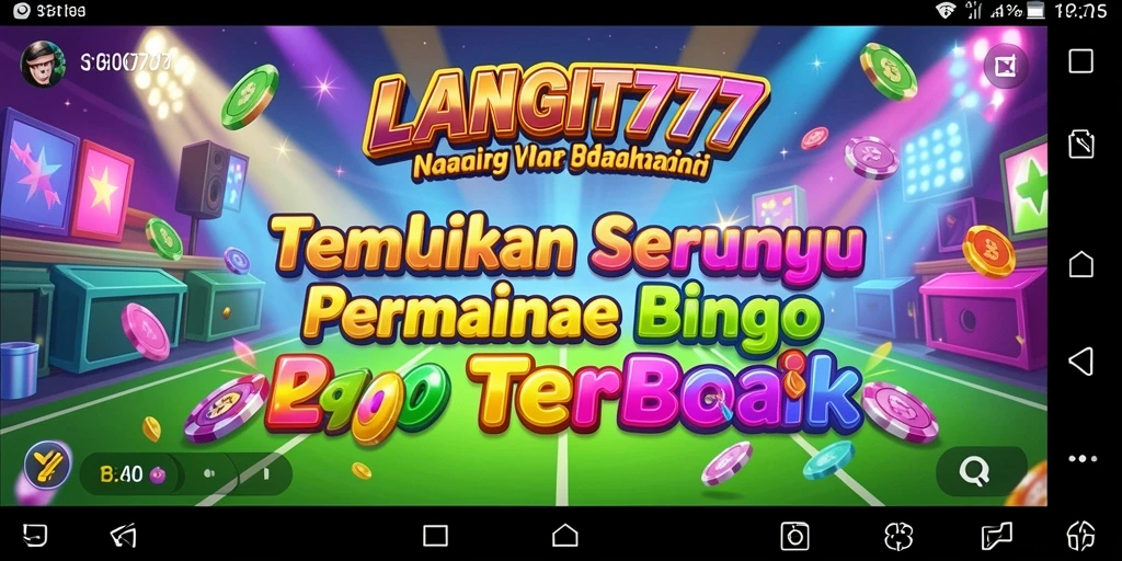 Tangkapan layar dari gameplay LANGIT777 yang menampilkan suasana bingo yang seru.