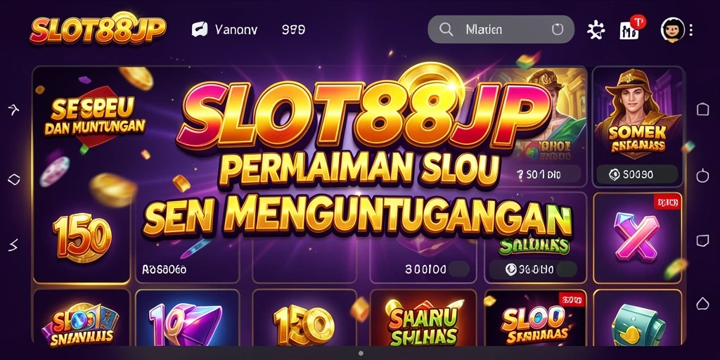 Tampilan menarik gameplay SLOT88JP dengan grafis yang memukau.